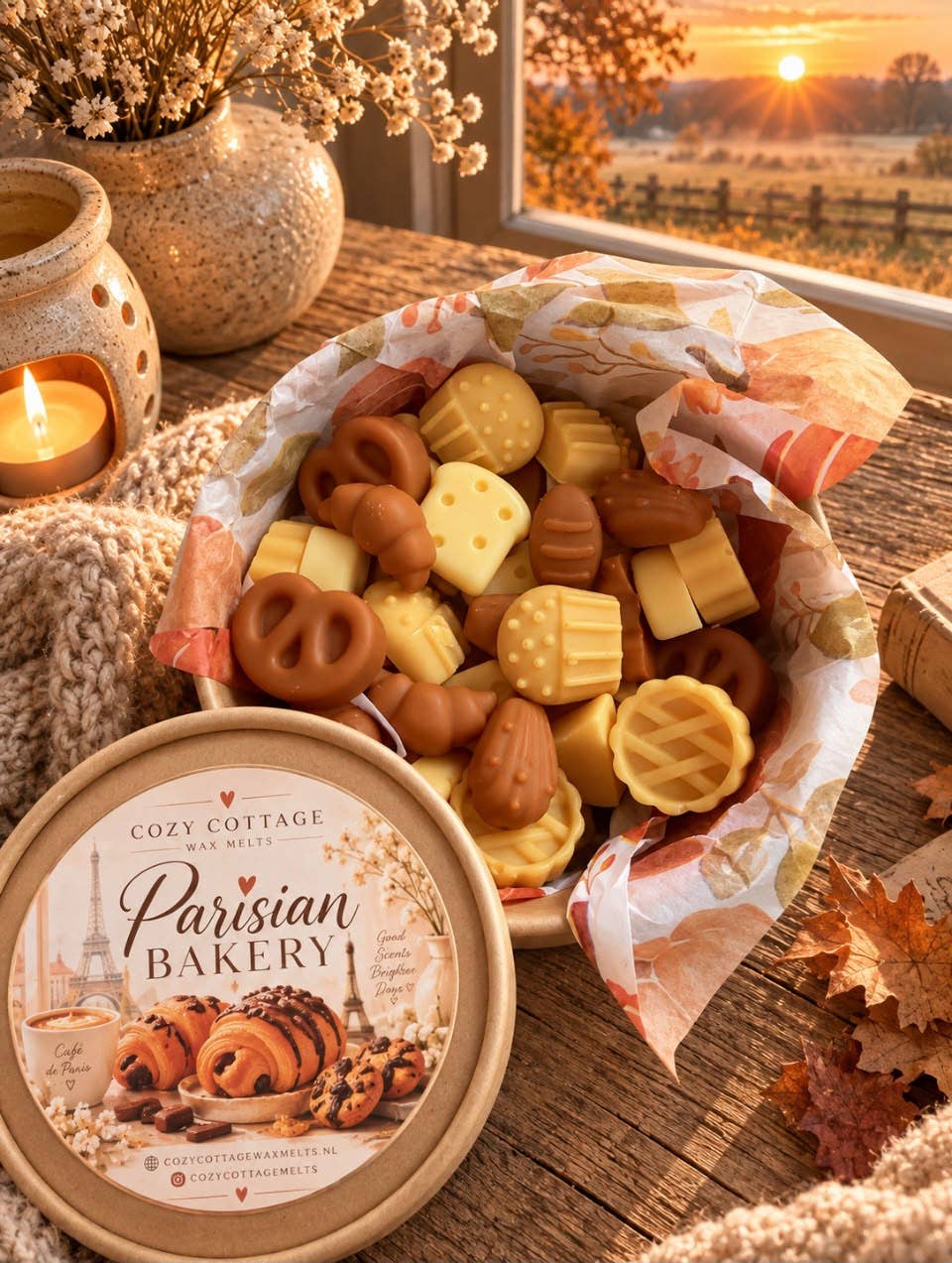 [PRE-ORDER] Parisian Bakery waxmelts giftbox