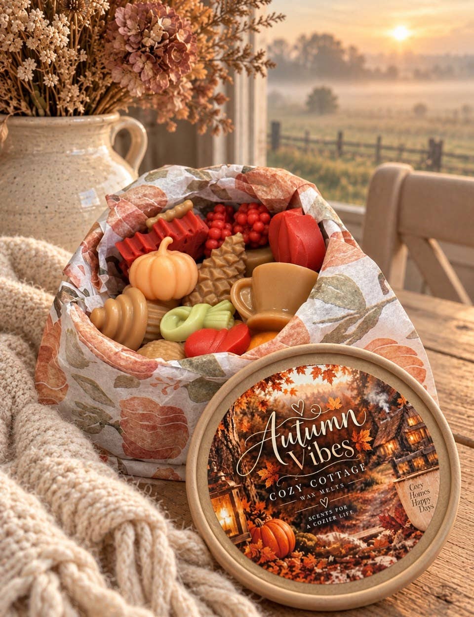 [PRE-ORDER]Autumn Vibes waxmelts giftbox