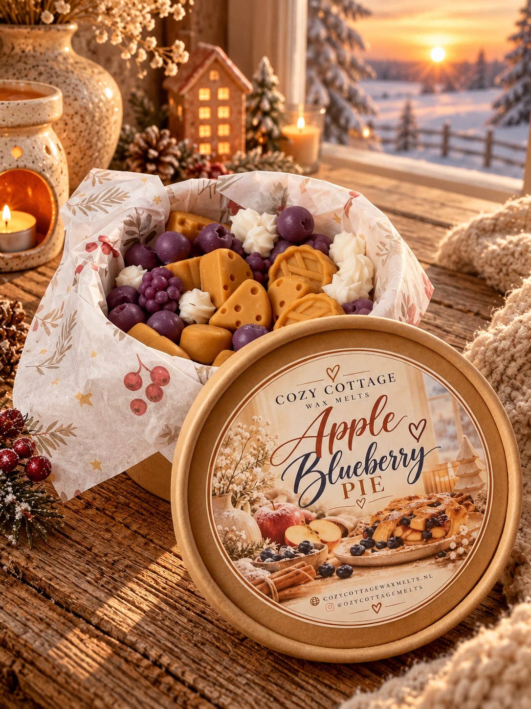 [PRE-ORDER]Apple Blueberry Pie giftbox
