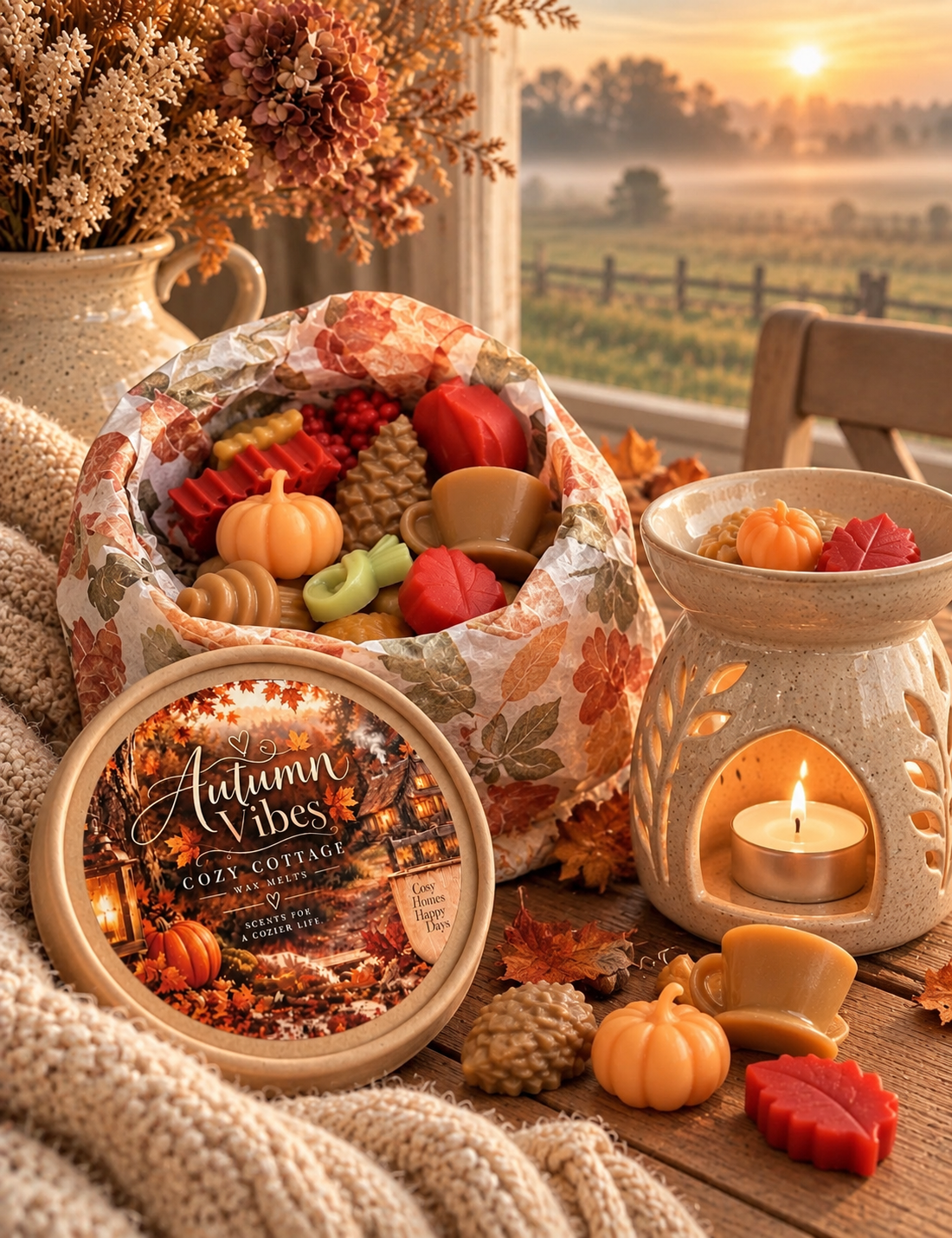 [PRE-ORDER]Autumn Vibes waxmelts giftbox